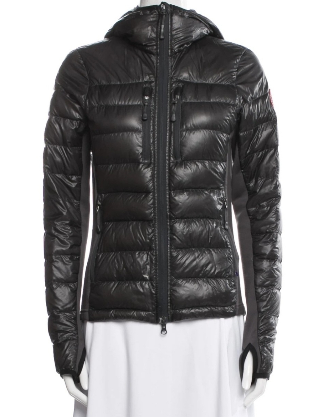 Canada Goose Women's Hybridge Lite Hooded Down Jacket Size Medium.
